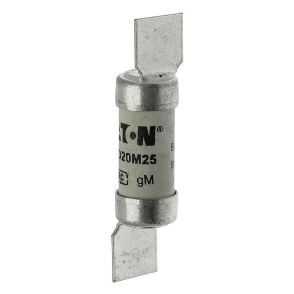 Fuse-link, low voltage, AC 415 V, BS88/F2, 18 x 59 mm, gM, BS image 15