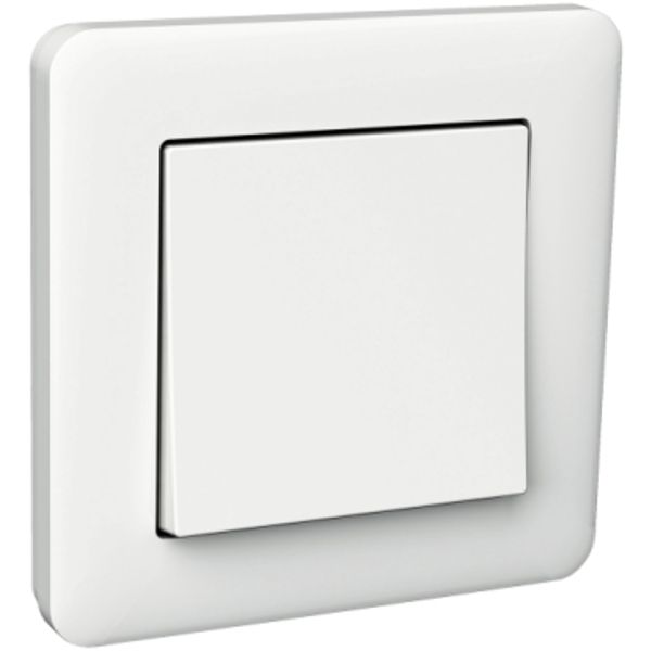 Exxact Primo complete rocker switch 2-way screwless white image 3