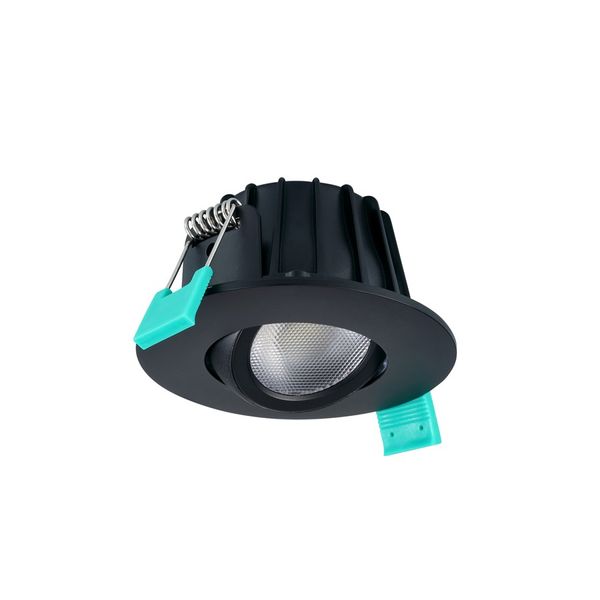 OBICO 68 IP65 530lm 3CCT DIM ADJ BLACK image 1