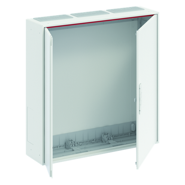 B45 ComfortLine B Wall-mounting cabinet, Surface mounted/recessed mounted/partially recessed mounted, 240 SU, Grounded (Class I), IP44, Field Width: 4, Rows: 5, 800 mm x 1050 mm x 215 mm image 3