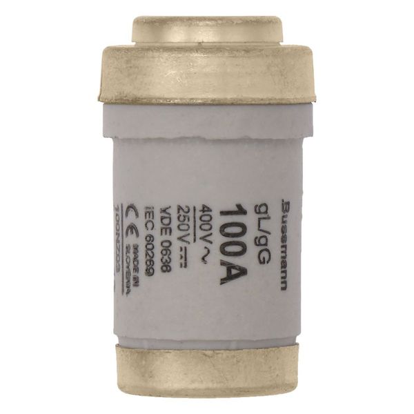 Fuse-link, LV, 100 A, AC 400 V, D03, gL/gG, IEC, time-delay image 7