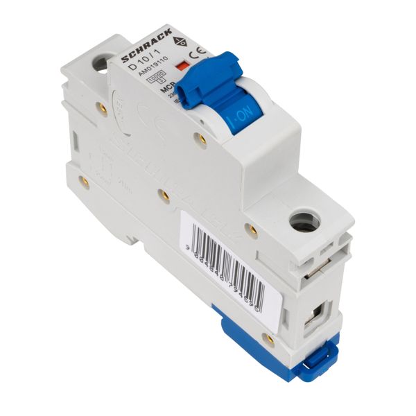 Miniature Circuit Breaker (MCB) AMPARO 10kA, D 10A, 1-pole image 4