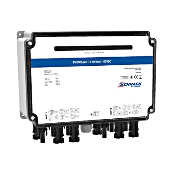 PV-SPD-Box T2, 2xIn/1xOut, 2x MPPT, 1100VDC, MC4 connection image 1