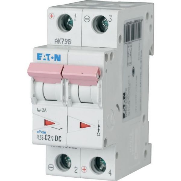 PLS6-C2/2-DC-MW Eaton Moeller series xPole - PLS6-DC MCB image 1