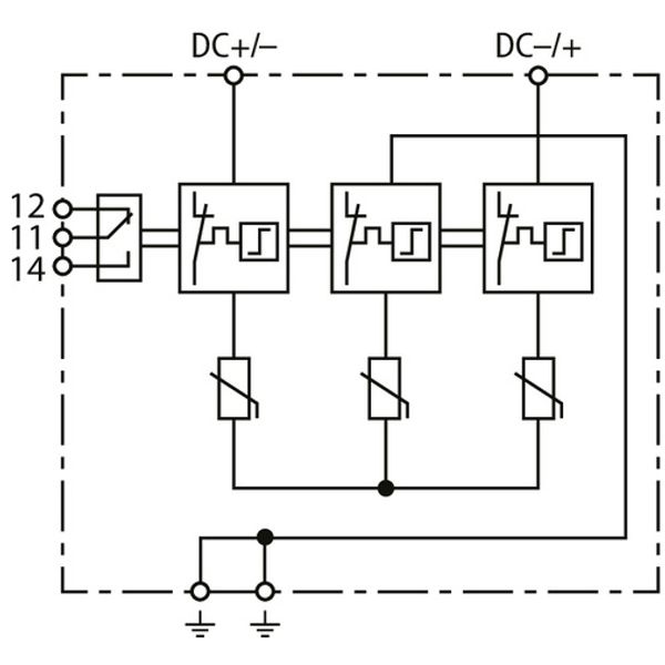 DEHNcombo YPV FM combined arrester for PV systems up to 1500 V DC image 3