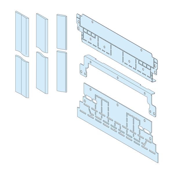 Form 2 side barrier for lateral vertical busbars image 1