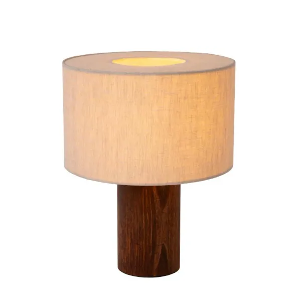 Lucide TACHINA - Table lamp - 1xE14 - Natural image 1