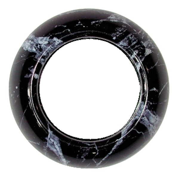 Renova - frame - 1-gang - black marble image 4