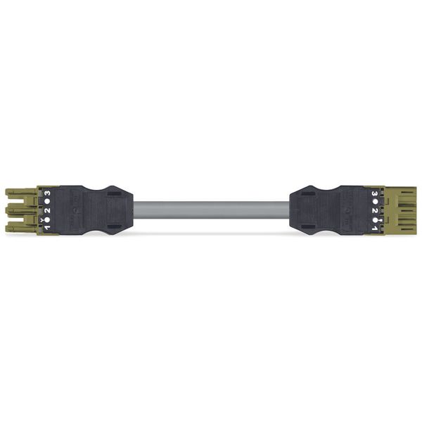 pre-assembled interconnecting cable;Eca;Socket/plug;white image 2