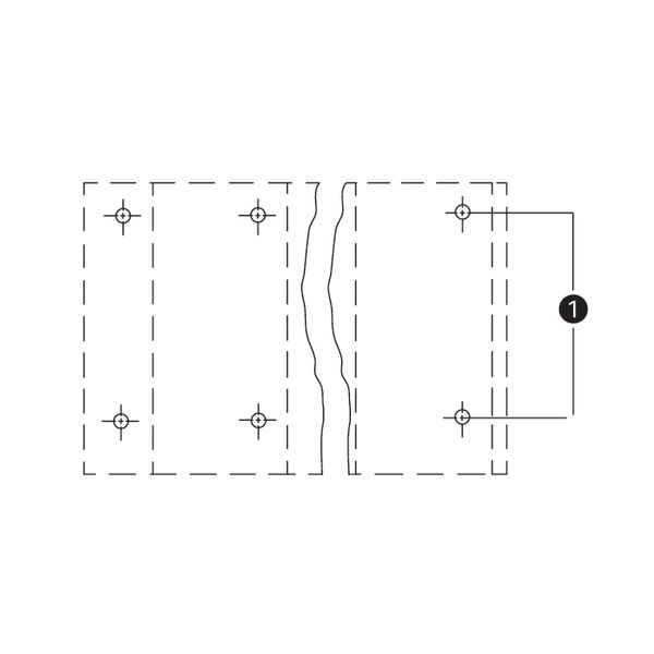 Double-deck PCB terminal block 2.5 mm² Pin spacing 10 mm gray image 5