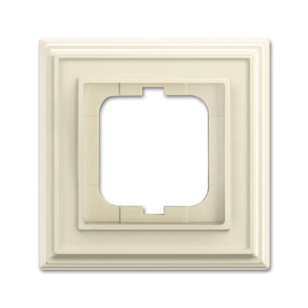 1721-832-500 Cover Frame Busch-dynasty® ivory white image 1