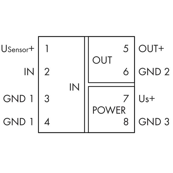 Isolation amplifier Current input signal Current and voltage output si image 6