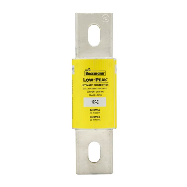 Eaton Bussmann Series KRP-C Fuse, Current-limiting, Time-delay, 600 Vac, 300 Vdc, 900A, 300 kAIC at 600 Vac, 100 kA at 300 kAIC Vdc, Class L, Bolted blade end X bolted blade end, 1700, 2.5, Inch, Non Indicating, 4 S at 500% image 13