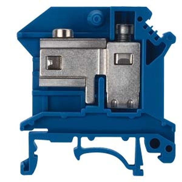 N conductor isolating terminal with screw terminal, cross-section: 16 mm2,…8WH1001-0BK01 image 1