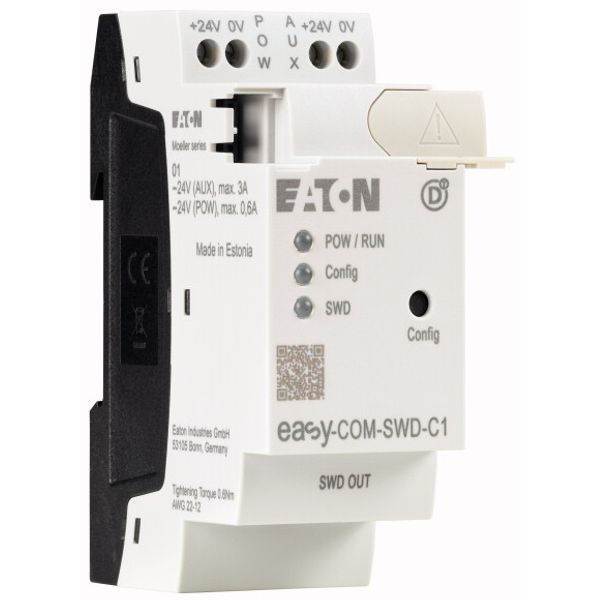 Communication module for connecting the easy control relay as SWD coordinator in SmartWire-DT applications, screw terminal image 4