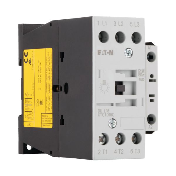 Lamp load contactor, 24 V 50 Hz, 220 V 230 V: 18 A, Contactors for lighting systems image 11