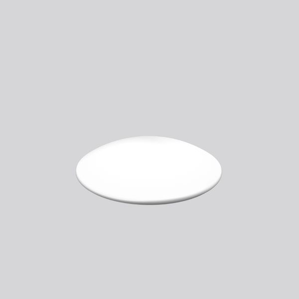 Replacement cover, plastic glass D 1040 H 230 colour: white image 1