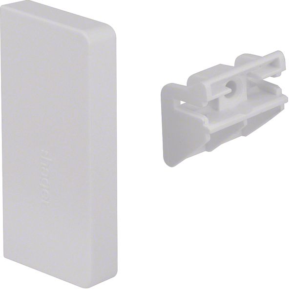 End cap right/left for trunking tehalit.SL 20x55mm pure white image 1