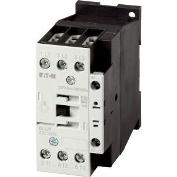 Lamp load contactor, 230 V 50 Hz, 240 V 60 Hz, 220 V 230 V: 20 A, Contactors for lighting systems image 5
