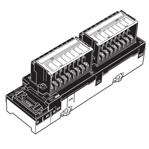 CompoNet input unit, 16 x 24 VDC inputs, PNP, 3-tier screw terminals image 1