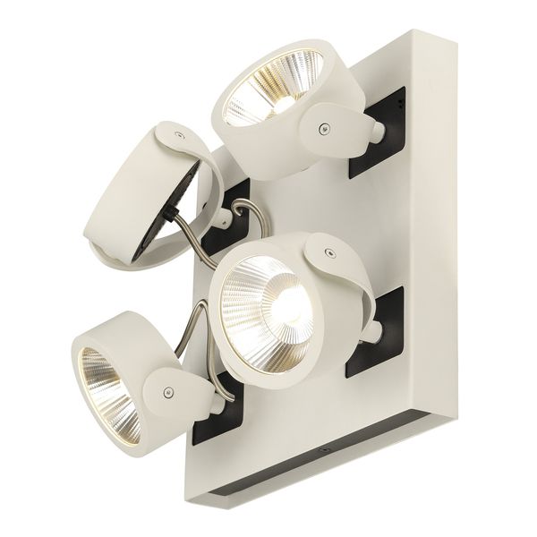 KALU LED 4 Wall and Ceiling luminaire,square,3000K,60ø image 3