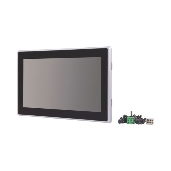 User interface with PLC as an SWD coordinator,24VDC,10.1-ich PCT display,1024x600 pixels,2xEthernet, 1xRS232, 1xRS485, 1xCAN, 1xSWD, 1xSD card slot image 9