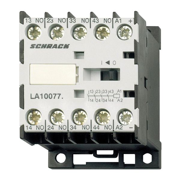 Mini Contactor 4NO, 3A, 24VAC image 2