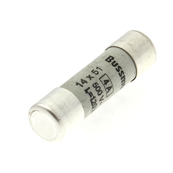 Fuse-link, LV, 4 A, AC 500 V, 14 x 51 mm, gL/gG, IEC, with striker image 3