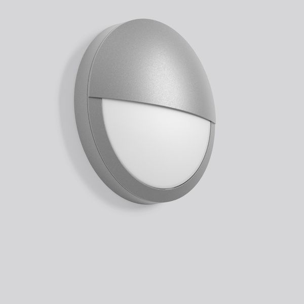 ROUNDED, 3,5...9,5 W, 220...590 lm, 830, 840, silver, on/off Wall lumi image 2