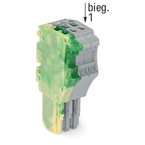 1-conductor female connector Push-in CAGE CLAMP® 1.5 mm² green-yellow/ image 4