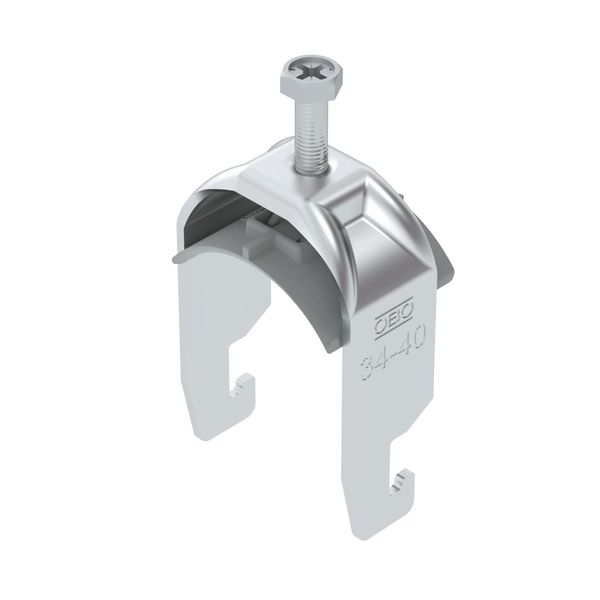 BS-U1-K-40 ALU Clamp clip 2056  34-40mm image 1