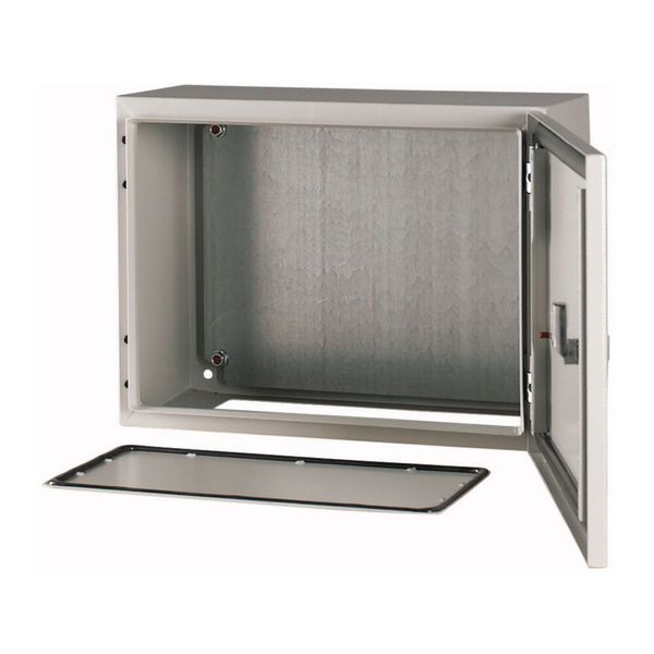 Wall enclosure with mounting plate, HxWxD=300x400x200mm image 6