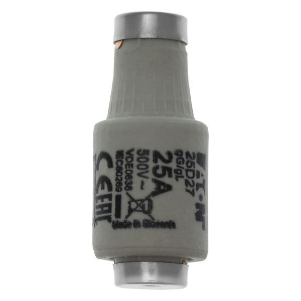 Fuse-link, LV, 35 A, AC 500 V, D2, gL/gG, IEC, time-delay image 6