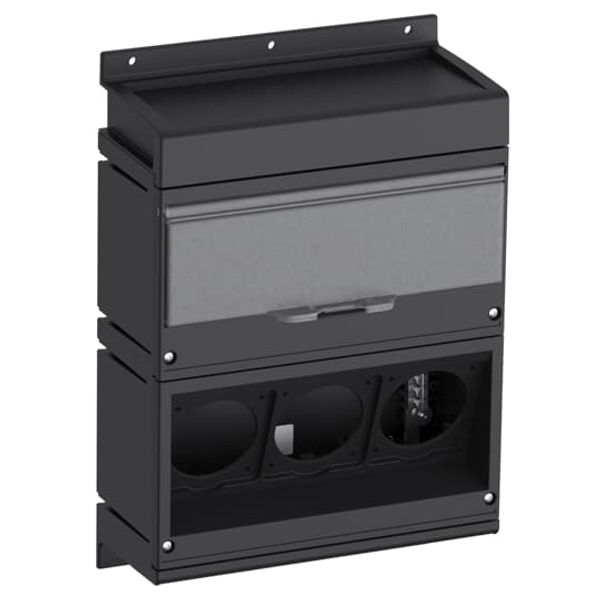 Modular Combi Black Plastic enclosure image 1