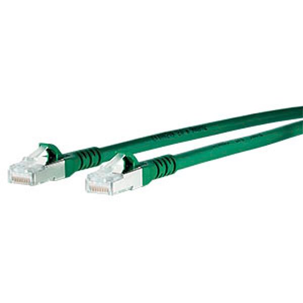 Patch cord Cat.6A AWG 26 30.0 m green image 3