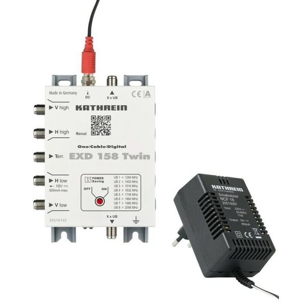 EXD 158 Twin Digital Single Cable Multisch image 1