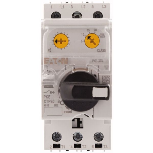 Circuit-breaker, Basic device with AK lockable rotary handle, 32 A, Without overload releases, Screw terminals image 2