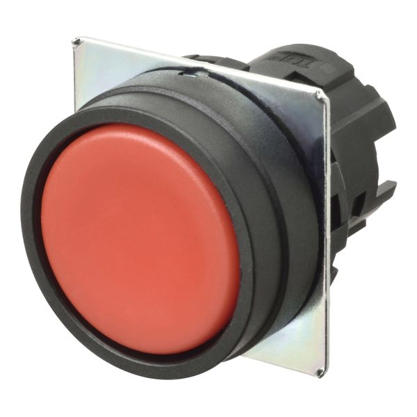 Pushbutton A22NZ 22 dia., bezel plastic, flat, momentary, cap color op image 3