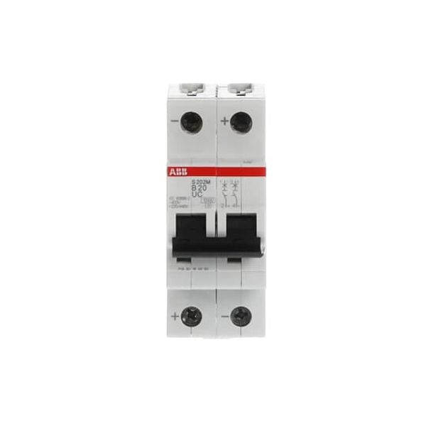 S202M-B20UC Miniature Circuit Breaker - 2P - B - 20 A image 5