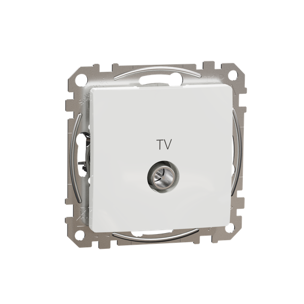 TV connector intermediate 10dB, Sedna, white image 4