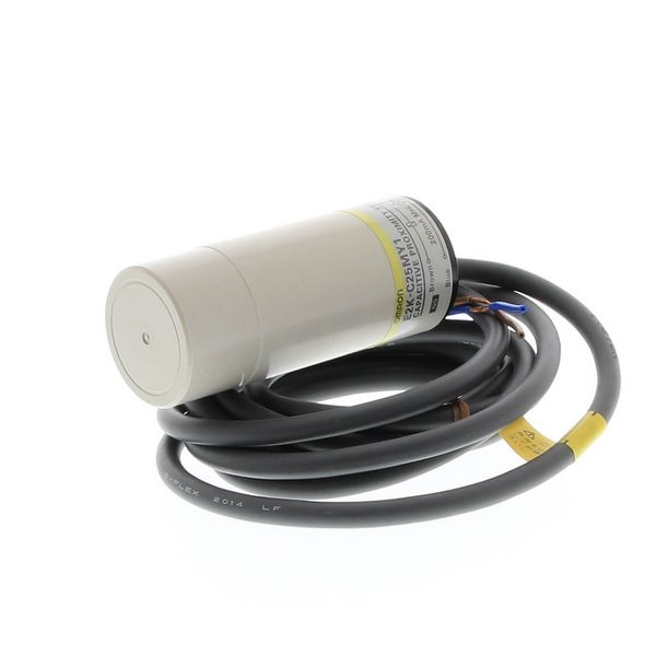 Proximity sensor, capacitive, 34mm dia, unshielded, 25mm, AC, 2-wire, image 3