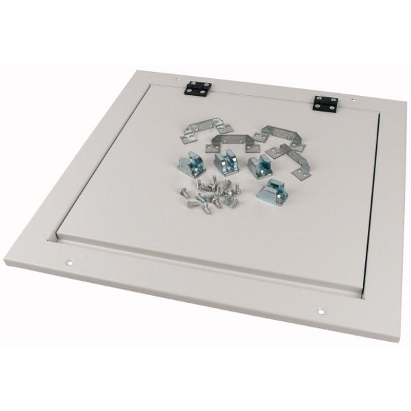 Top plate, for arc protection, for WxD=1350x600mm, grey image 1