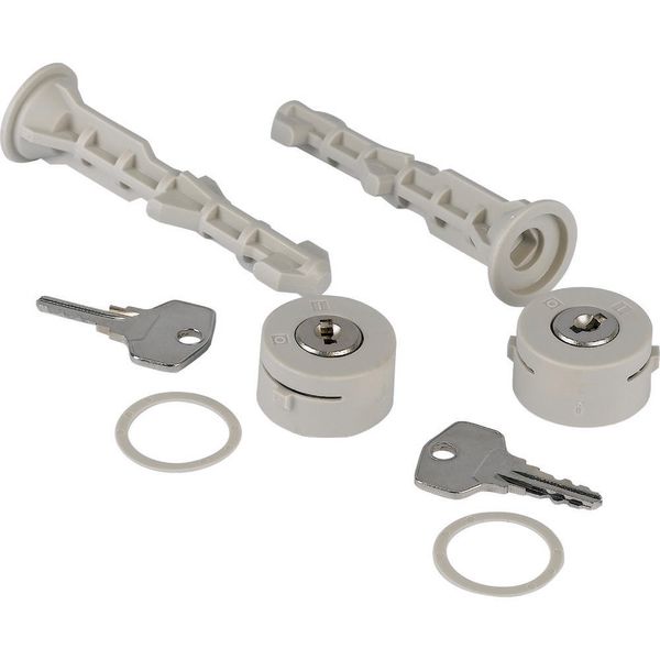 Cylindrical cover fasteners, long image 3