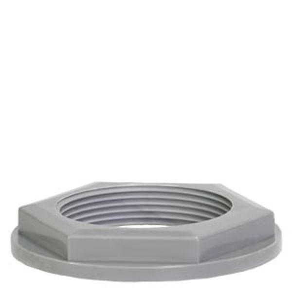 LOCKNUT,2" BSPT, PLASTIC image 1