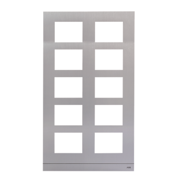 51029CF-A-02 Cover frame, 10 modules, size 2/5,Aluminum alloy image 2