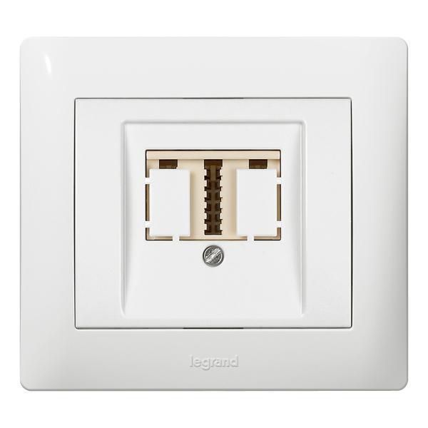 Galea Socket Cover Color: Ultra White image 1