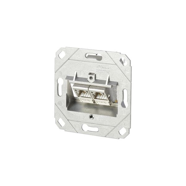 C6Amodul 2 port 180°M flush mounted without cover image 2