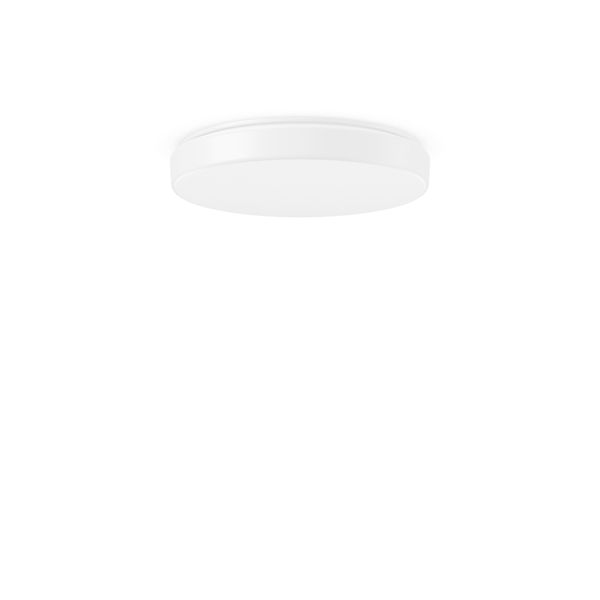 Flat Polymero Kreis Slim, 19 W, 2000 lm, 840, white, Phase-cut Ceiling image 1