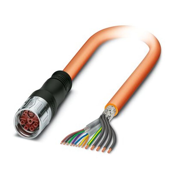 Cable plug in molded plastic image 3