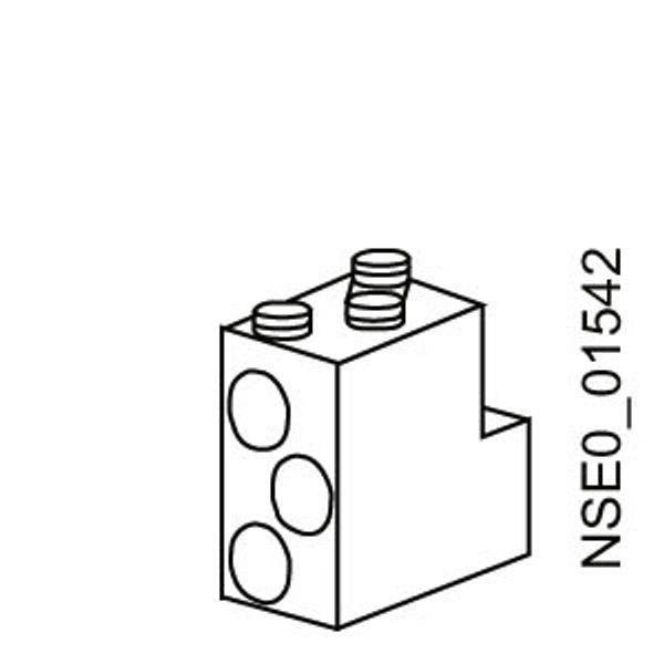 accessory for VL800UL, (MG frame) multiple feed-in terminal for Cu/Al 3VL9660-4TG31 image 1